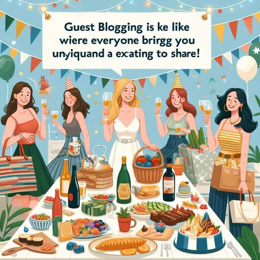 Guest blogging is like a lively party where everyone brings something unique and exciting to share